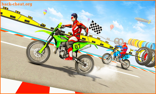 Superhero Racing Bike Stunt screenshot