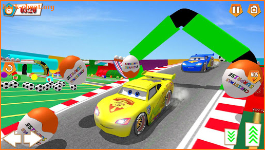 Superhero Racing Car driving Stunts screenshot