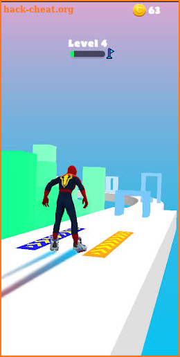 Superhero Shift: Obstacle Game screenshot