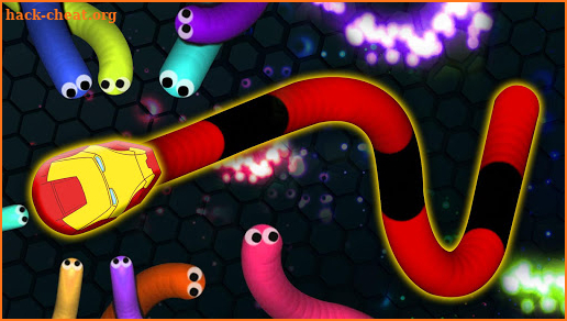 Superhero Slither IO Combat Game screenshot