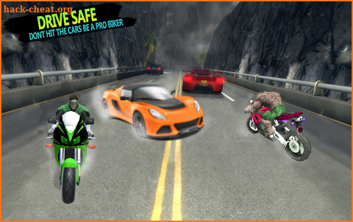 Superhero Stunts Bike Racing screenshot