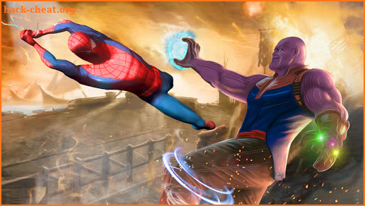 Superhero Thanos Rescue Game screenshot