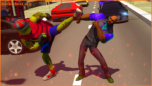 Superhero Turtle Fight Ninja City War screenshot