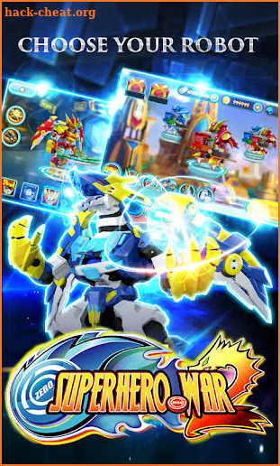 Superhero War Premium: Robot Fight - Action RPG screenshot