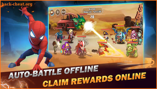 Superhero Wars: Epic Idle RPG - Legend Battle screenshot