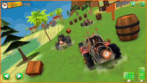 Superheroes Beach Buggy Xtreme Racing screenshot