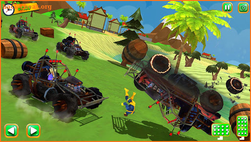 Superheroes Beach Buggy Xtreme Racing screenshot