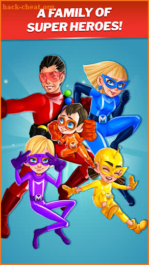 SuperHeroes Blast: A Family Match3 Puzzle screenshot