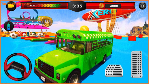 Superheroes Bus Racing Game screenshot