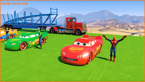 Superheroes Fast Highway Racing Challenges screenshot