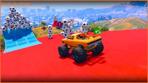 Superheroes Monster Truck : Top Racing Game 2018 screenshot