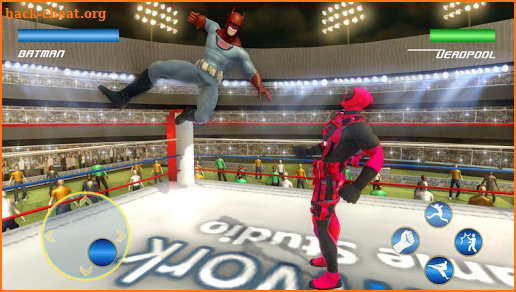 Superheroes Wrestling : Tag Team Ring Fighting screenshot