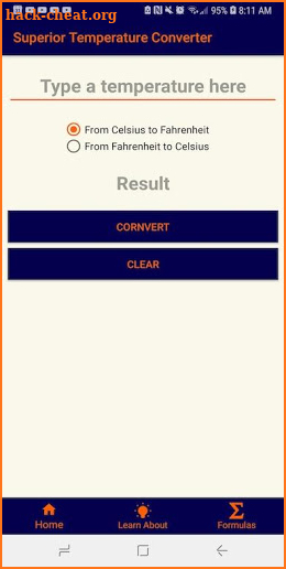 Superior Temperature Converter - Temp Converter screenshot