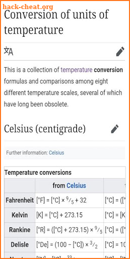 Superior Temperature Converter - Temp Converter screenshot