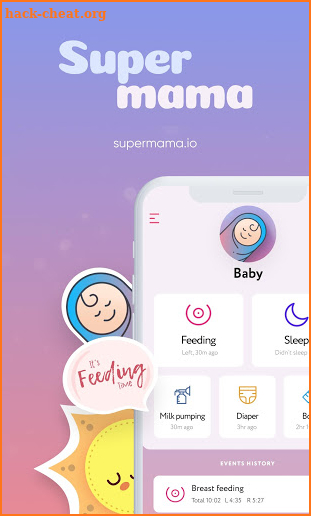 SuperMama | The most complete baby tracker for you screenshot