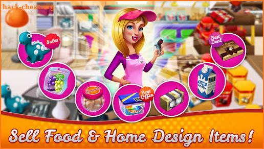 SuperMarket Fever - Girl Shopping & Cooking Food screenshot