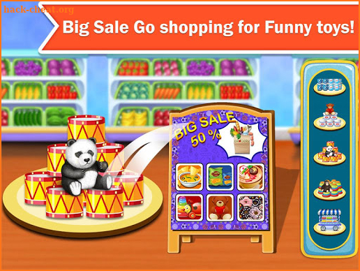 Supermarket Shopping Mall : Fun with Food screenshot