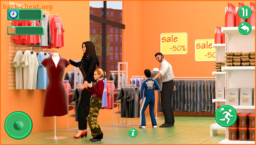 SuperMarket shopping with mom - Shopping Mall Game screenshot