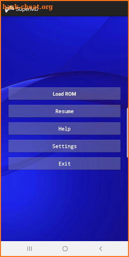 SuperMD (MD/GEN Emulator) screenshot