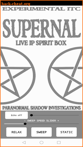 Supernal Spirit Box screenshot