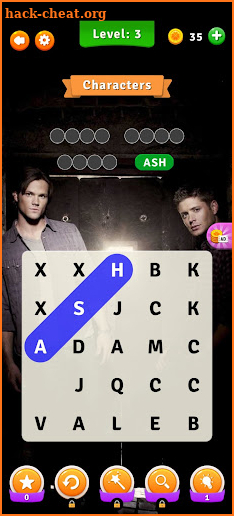 Supernatural Word Search screenshot