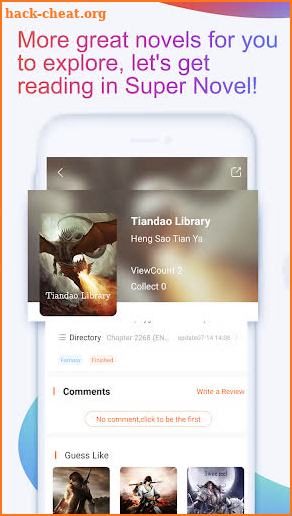 SuperNovel-Free Reading Fiction Books&Novels screenshot