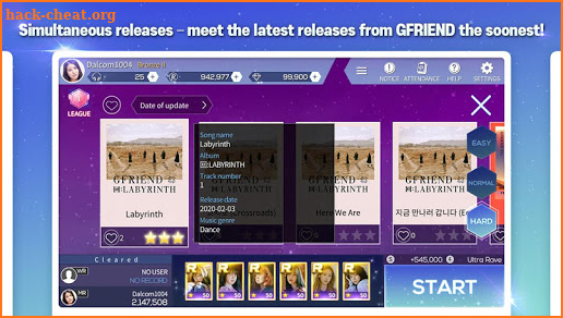 SuperStar GFRIEND screenshot