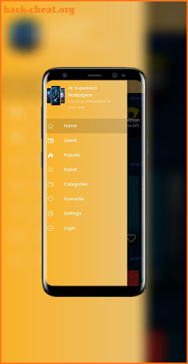 SuperWall - 4K Superhero Wallpapers and background screenshot