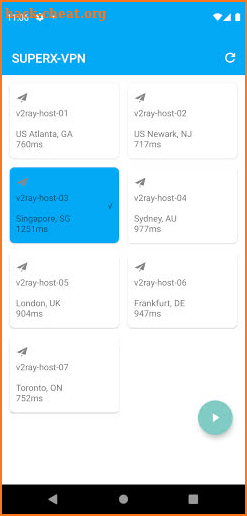 SuperX VPN - Free, Fast and Unlimited screenshot