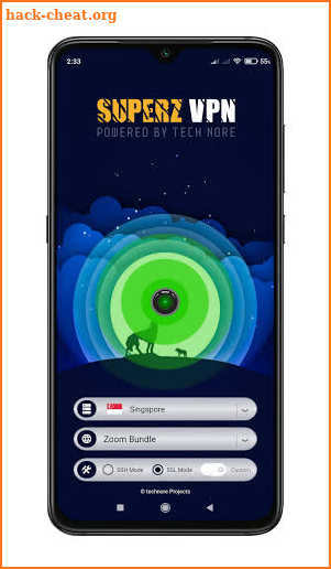 Superz VPN - Free SSH/SSL/HTTP Tunnel VPN screenshot