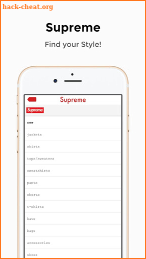 Supreme screenshot