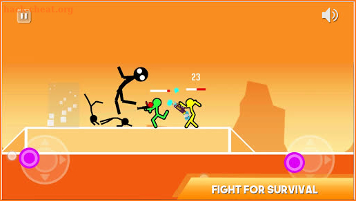 Supreme Stickman Warriors - Ragdoll Fighting screenshot