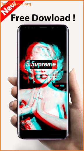 Supreme Wallpapers HD 4K & EDM Ringtones screenshot