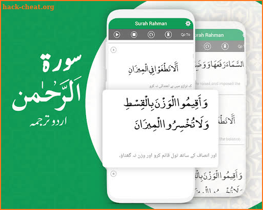 Surah Rahman Urdu Translation screenshot