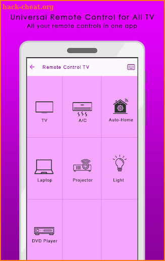 Sure Universal Remote Control TV and AC screenshot