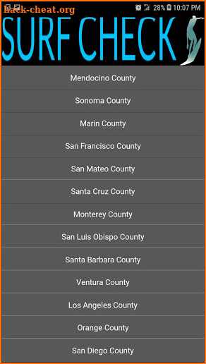 Surf Check screenshot
