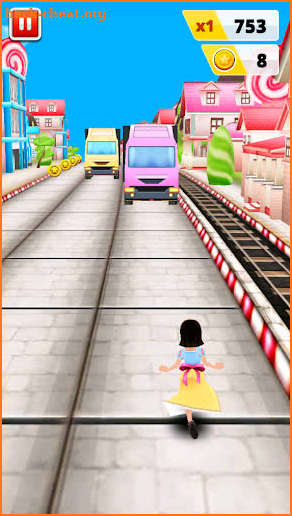 Surffing Princess: Endless Running screenshot