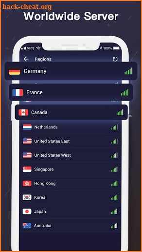 Surfree VPN - Free VPN Proxy & Secure Service screenshot