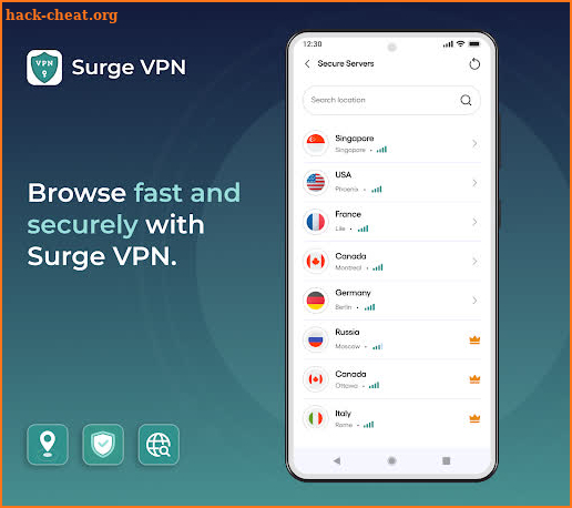 Surge VPN - Fast & Secure screenshot