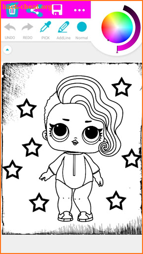 Surprise Coloring Book Dolls 2019 screenshot