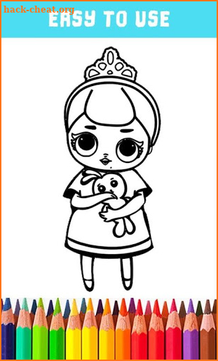 Surprise Dolls Coloring Pages - Princess Cartoons screenshot