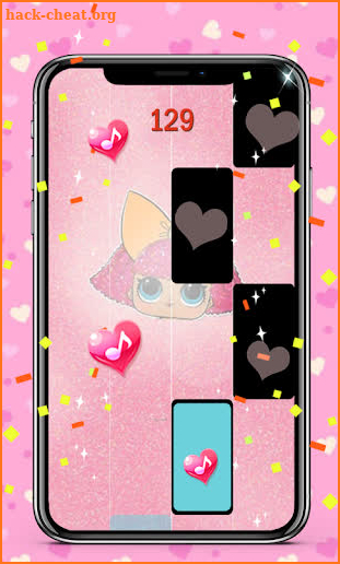 Surprise Dolls PianoTiles, lol doll games screenshot