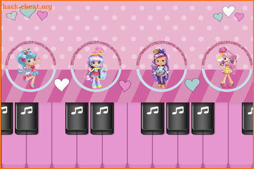 Surprise Dolls : Play Pink Piano Tiles Music Game screenshot