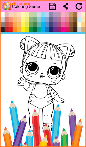 Surprise Lol Coloring Book Dolls screenshot