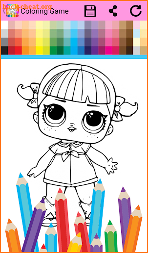 Surprise Lol Coloring Book Dolls screenshot