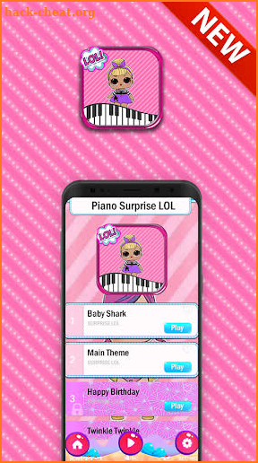 SURPRISE LOL Piano Game screenshot