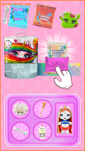 Surprise Unicorn Poop Slime Making screenshot