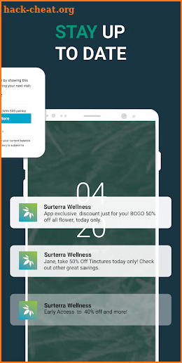 Surterra Wellness Loyalty screenshot