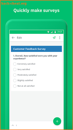 SurveyMonkey screenshot