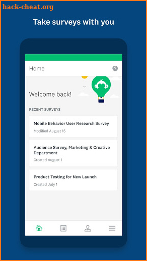 SurveyMonkey Anywhere screenshot